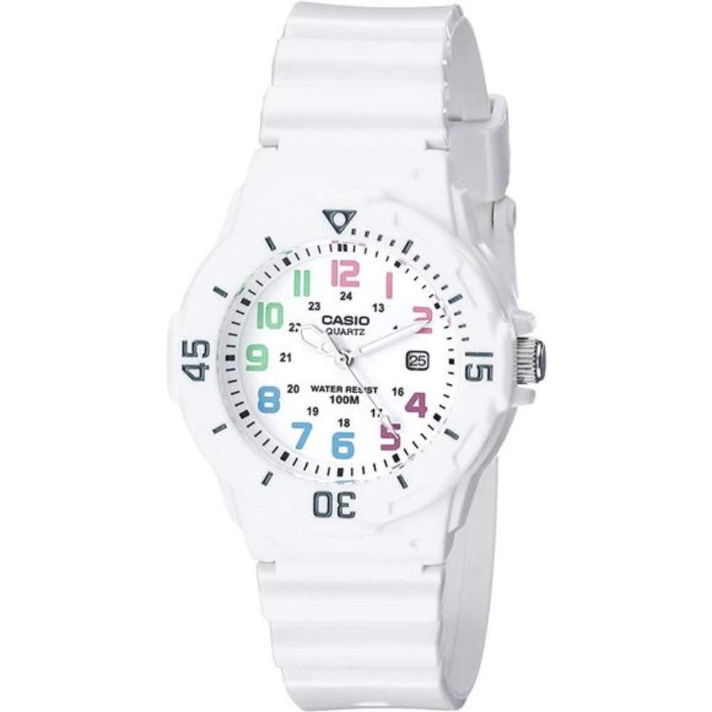 Casio Women's LRW-200H-2BVCF Stainless Steel Watch Resin Band